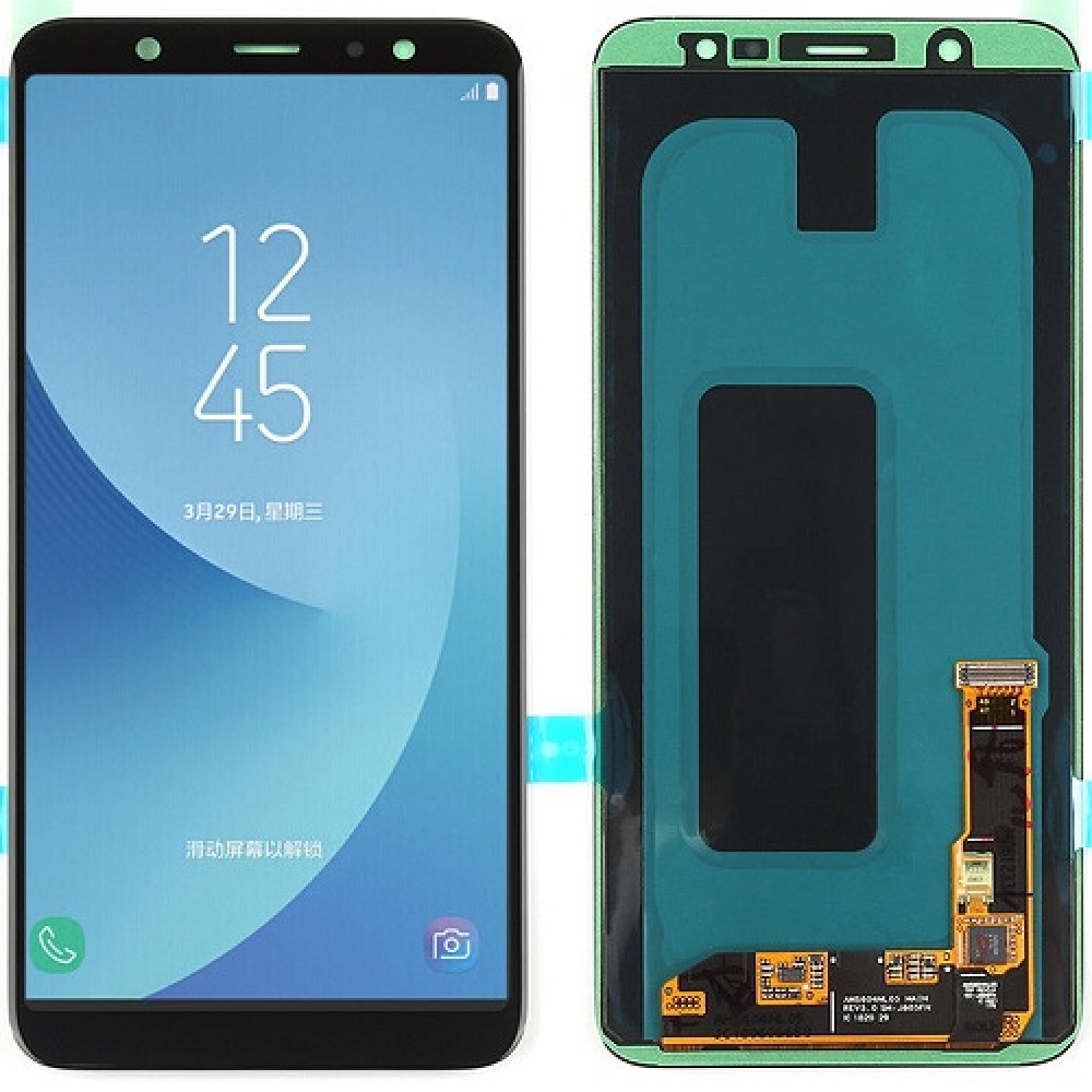 samsung a6 plus display light solution